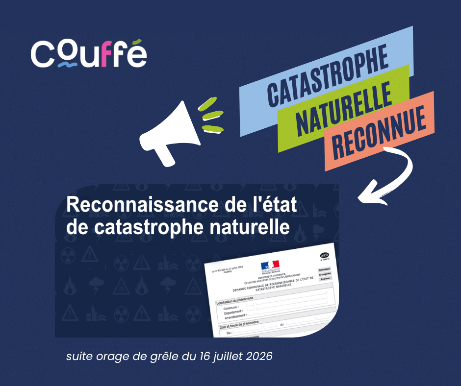 Reconnaissance de l'état de catastrophe naturelle le 22 septembre 2026